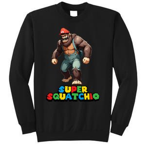 Cute Sasquatch Bigfoot Gamer Gaming Sweatshirt