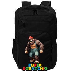 Cute Sasquatch Bigfoot Gamer Gaming Impact Tech Backpack