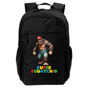 Cute Sasquatch Bigfoot Gamer Gaming Daily Commute Backpack