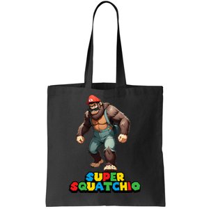 Cute Sasquatch Bigfoot Gamer Gaming Tote Bag