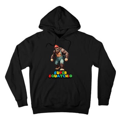 Cute Sasquatch Bigfoot Gamer Gaming Tall Hoodie