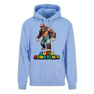 Cute Sasquatch Bigfoot Gamer Gaming Unisex Surf Hoodie