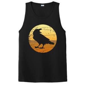 Crow Spooky Bird Halloween Gift Raven PosiCharge Competitor Tank