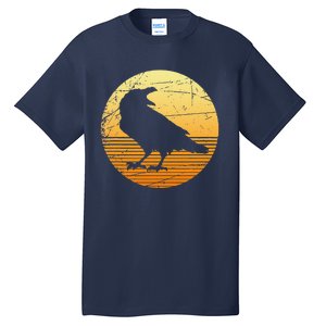 Crow Spooky Bird Halloween Gift Raven Tall T-Shirt