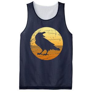 Crow Spooky Bird Halloween Gift Raven Mesh Reversible Basketball Jersey Tank