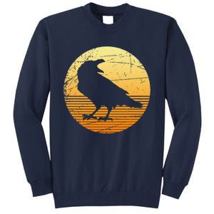 Crow Spooky Bird Halloween Gift Raven Tall Sweatshirt