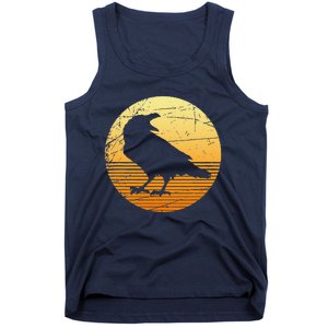 Crow Spooky Bird Halloween Gift Raven Tank Top