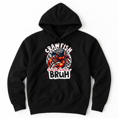Crawfish Season Bruh Crawfish Hat Boy Funny Seafood Festival Hoodie