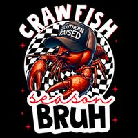 Crawfish Season Bruh Crawfish Hat Boy Funny Seafood Festival Impact Tech Backpack