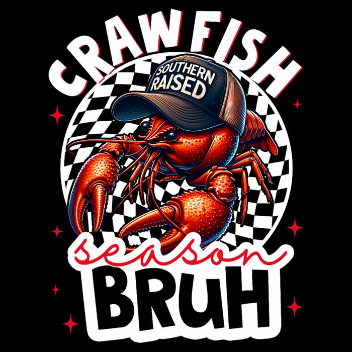 Crawfish Season Bruh Crawfish Hat Boy Funny Seafood Festival Impact Tech Backpack