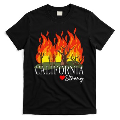 California Strong California Fire Gift T-Shirt