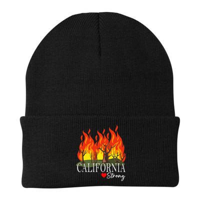 California Strong California Fire Gift Beanie