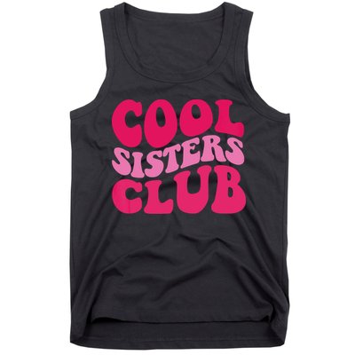 Cool Sisters Club Zip Hoodie Tank Top