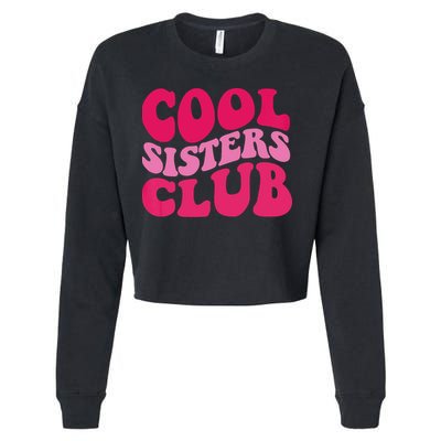 Cool Sisters Club Zip Hoodie Cropped Pullover Crew