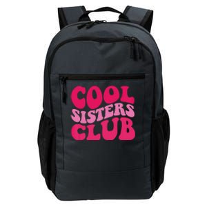 Cool Sisters Club Zip Hoodie Daily Commute Backpack