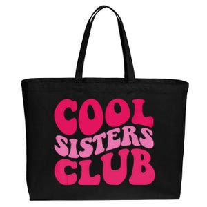 Cool Sisters Club Zip Hoodie Cotton Canvas Jumbo Tote