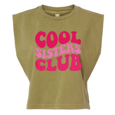 Cool Sisters Club Zip Hoodie Garment-Dyed Women's Muscle Tee