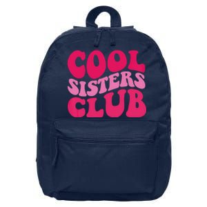 Cool Sisters Club Zip Hoodie 16 in Basic Backpack