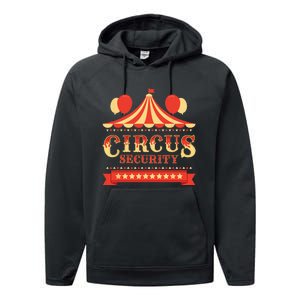 Circus Security Circus Birthday Party Circus Costume Performance Fleece Hoodie