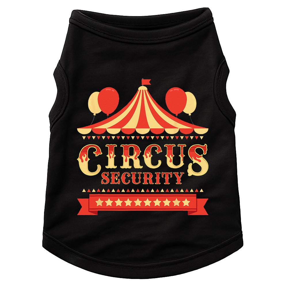 Circus Security Circus Birthday Party Circus Costume Doggie Tank