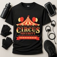 Circus Security Circus Birthday Party Circus Costume Cooling Performance Crew T-Shirt