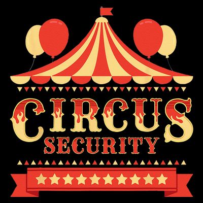 Circus Security Circus Birthday Party Circus Costume T-Shirt