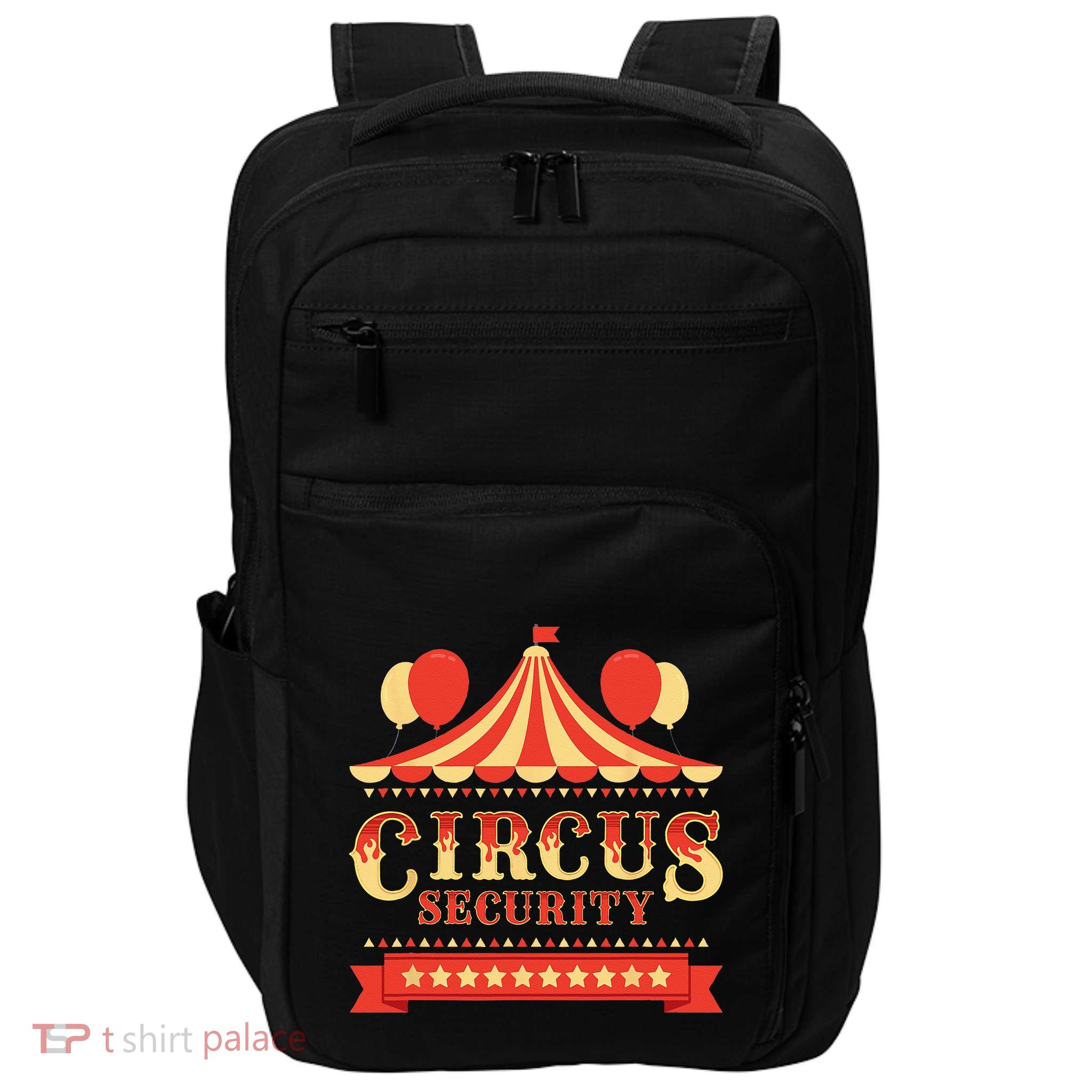 Circus Security Circus Birthday Party Circus Costume Impact Tech Backpack