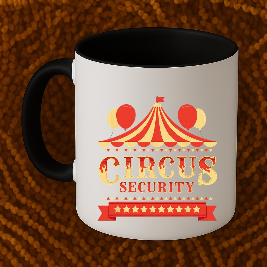 Circus Security Circus Birthday Party Circus Costume Mug