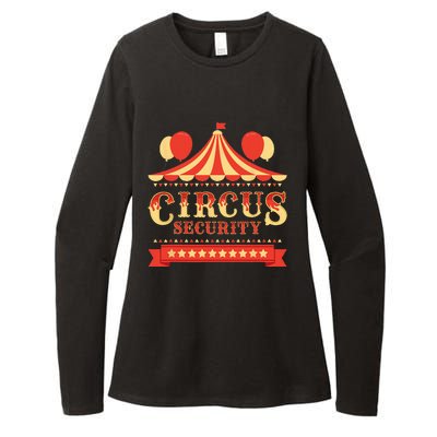 Circus Security Circus Birthday Party Circus Costume Womens CVC Long Sleeve Shirt