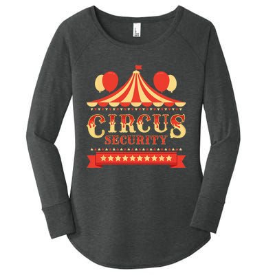 Circus Security Circus Birthday Party Circus Costume Women's Perfect Tri Tunic Long Sleeve Shirt