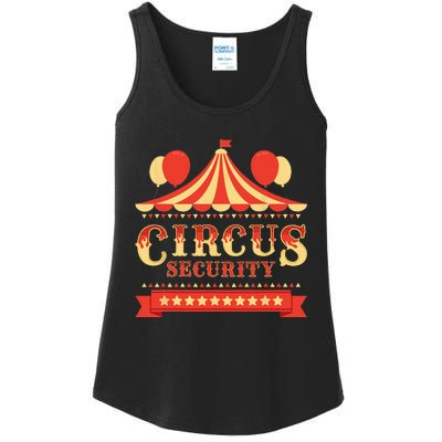 Circus Security Circus Birthday Party Circus Costume Ladies Essential Tank