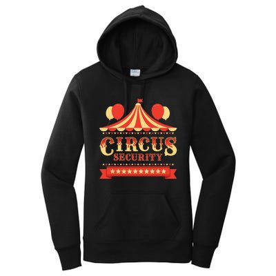 Circus Security Circus Birthday Party Circus Costume Women's Pullover Hoodie