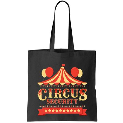 Circus Security Circus Birthday Party Circus Costume Bag