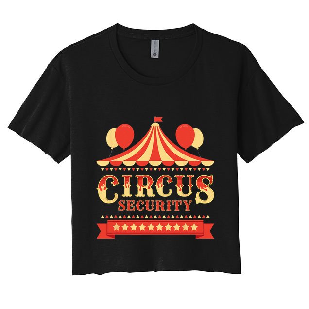 Circus Security Circus Birthday Party Circus Costume Crop Top