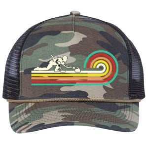 Curler Sliding Curling Stone Retro Curling Retro Rope Trucker Hat Cap