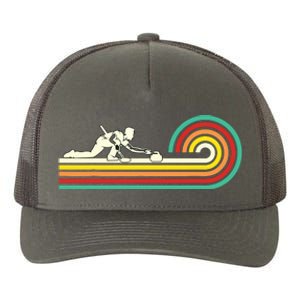 Curler Sliding Curling Stone Retro Curling Yupoong Adult 5-Panel Trucker Hat