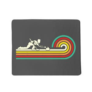 Curler Sliding Curling Stone Retro Curling Mousepad