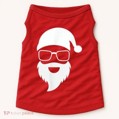 Cool Santa Clause Doggie Tank