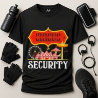 Circus Security Carnival Costume Carny Event Staff Circus Cooling Performance Crew T-Shirt