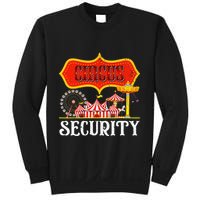 Circus Security Carnival Costume Carny Event Staff Circus Sweatshirt