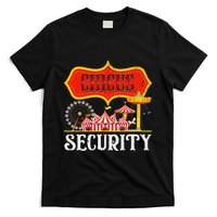 Circus Security Carnival Costume Carny Event Staff Circus T-Shirt