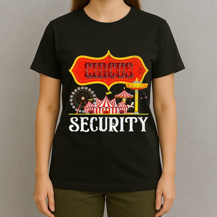 Circus Security Carnival Costume Carny Event Staff Circus T-Shirt