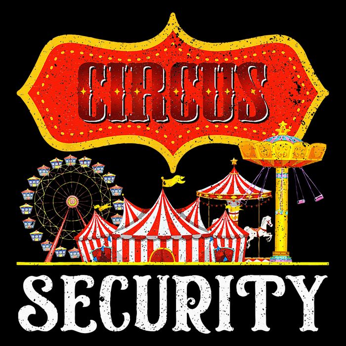 Circus Security Carnival Costume Carny Event Staff Circus Impact Tech Backpack