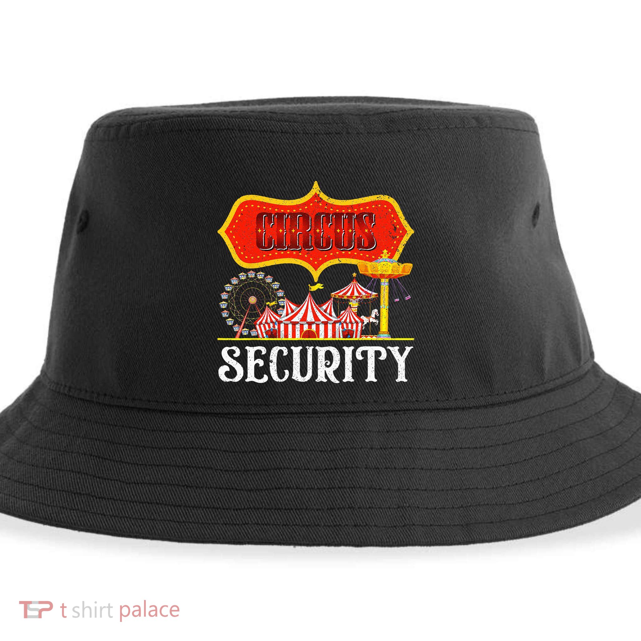 Circus Security Carnival Costume Carny Event Staff Circus Sustainable Bucket Hat