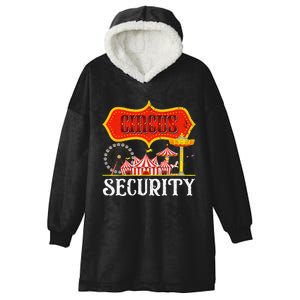 Circus Security Carnival Costume Carny Event Staff Circus Hooded Wearable Blanket