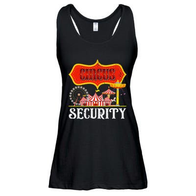 Circus Security Carnival Costume Carny Event Staff Circus Ladies Essential Flowy Tank