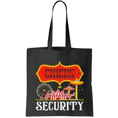Circus Security Carnival Costume Carny Event Staff Circus Bag