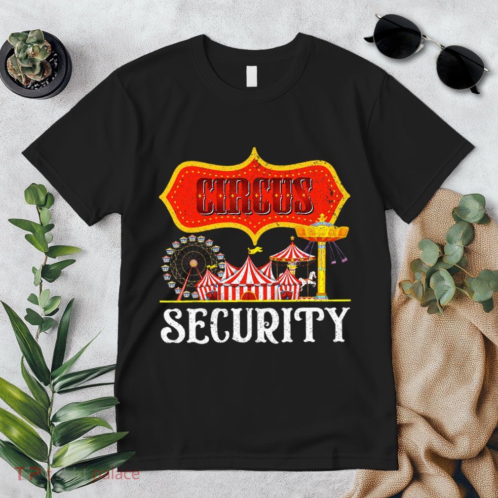 Circus Security Carnival Costume Carny Event Staff Circus Premium T-Shirt