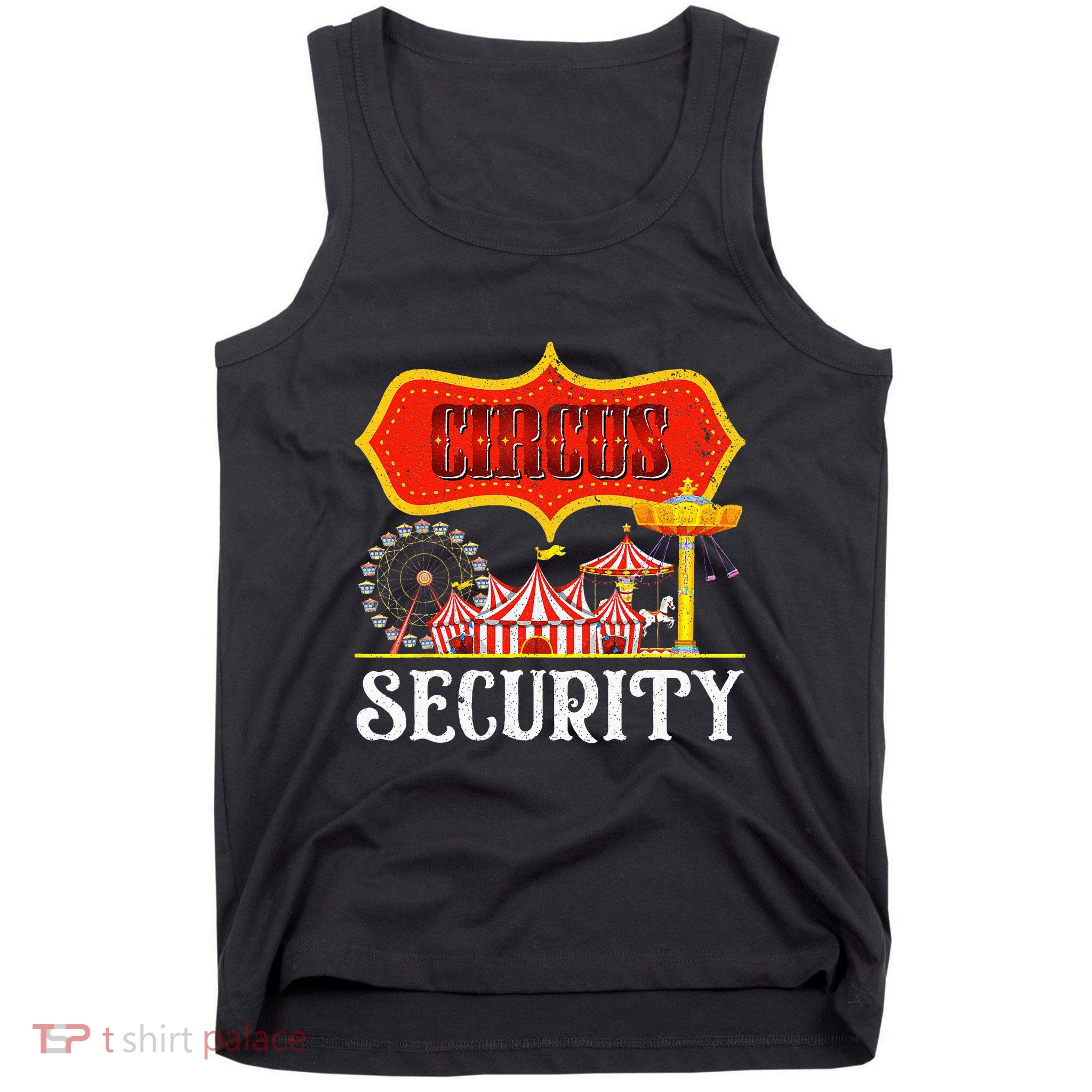 Circus Security Carnival Costume Carny Event Staff Circus Tank Top
