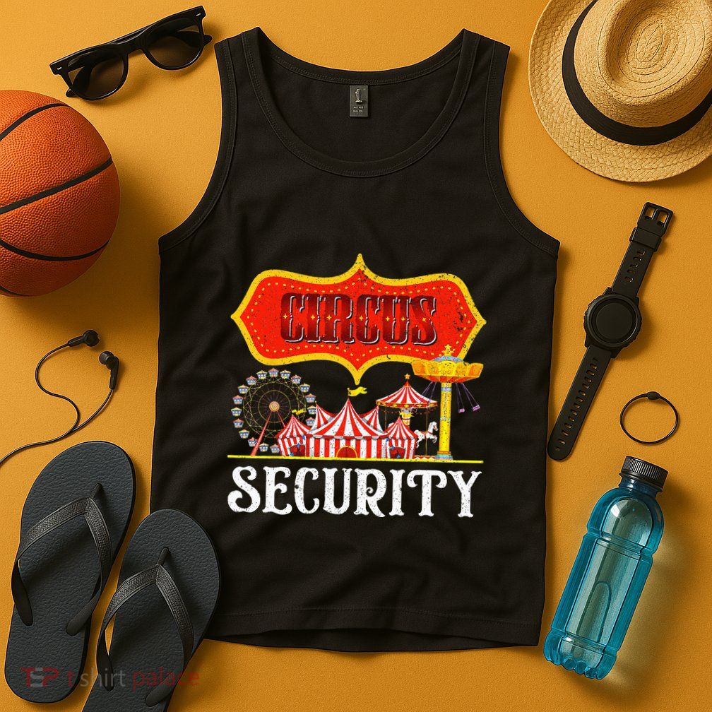 Circus Security Carnival Costume Carny Event Staff Circus Tank Top